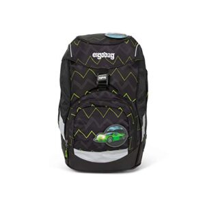 Ergobag Zaino Scuola Elementare Prime Black Green Zig Zag 20l Horsepowbear 0