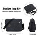 Eshow Borsa A Tracolla Da Uomo Di Tela Messenger Stile Retroper Luso Quotidiano Della Scuola Outdoor Trekking 0 0