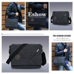 Eshow Borsa A Tracolla Da Uomo Di Tela Messenger Stile Retroper Luso Quotidiano Della Scuola Outdoor Trekking 0 1