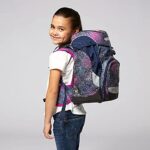 Fond Of Zaino Scuola Elementare Ergobag Prime Ergonomico Barlaxy Viola E Argento 0 0