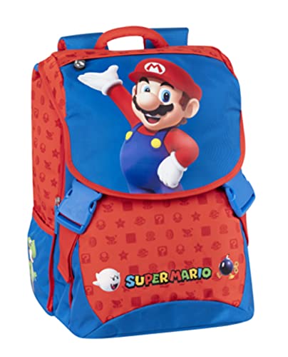 Franco Cosimo Panini Zaino Scuola Estensibile Super Mario Collezione 20212022 0