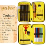 Harry Potter Astuccio Scuola Materiale Scolastico Back To School Portapenne 3 Scomparti Matite Colorate Penne E Set Completo Accessori Astucci Kawaii Per Elementare E Media Regalo Originale 0 1
