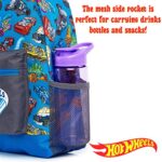 Hot Wheels Zaino Scuola Elementare Bimbo Blu Stampa Macchinine Hotwheels Zainetto Scolastico Bambino Grande Capacita Per Asilo Nido Scuola Materna Elementari Viaggio Idee Regalo Ragazzo Maschio 0 4