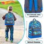 Hot Wheels Zaino Scuola Elementare Bimbo Blu Stampa Macchinine Hotwheels Zainetto Scolastico Bambino Grande Capacita Per Asilo Nido Scuola Materna Elementari Viaggio Idee Regalo Ragazzo Maschio 0 5
