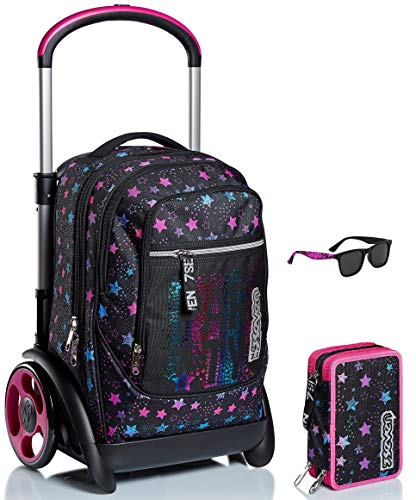 Kit Scuola Trolley Tyre Seven Astuccio Occhiale Da Sole Dance Party 0