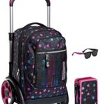 Kit Scuola Trolley Tyre Seven Astuccio Pen Pad Occhiale Da Sole Dance Party 0