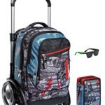 Kit Scuola Trolley Tyre Seven Astuccio Pen Pad Occhiale Da Sole Urban Rock 0