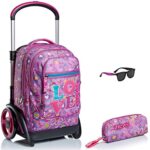 Kit Scuola Trolley Tyre Seven Portapenne Occhiale Da Sole Love Songs 0
