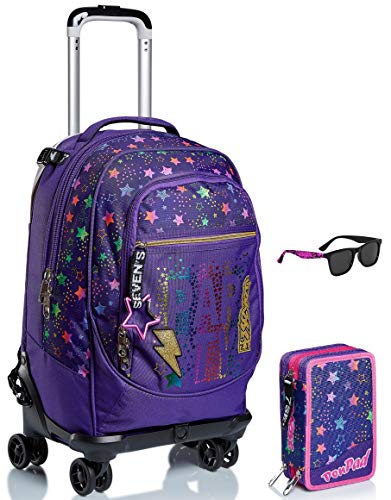 Kit Scuola Trolley Jack 4wd Seven Astuccio Pen Pad Occhiale Da Sole Dance Party 0 Kit Scuola Trolley Jack 4wd Seven Astuccio Pen Pad Occhiale Da Sole Dance Party 0
