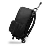 Kono Zaino Trolley Per Scuola Impermeabile Ruote Rotolamento Removibile Scuola Borsa Per Bambini Nero 0 5