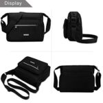 Lotisie Borsa A Tracolla Da Uomo Crossbody Borse A Spalla Borse Messenger Cartella Borsa Da Lavoro Portatile Ventiquattrore Borsa Da Viaggio Borsa A Mano 0 3