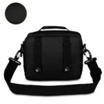 Lotisie Unisex Borsa A Tracolla Borse A Spalla Da Uomo Borsa Sacchetto Borse Messenger Borse Lavoro Scuola Campeggio Escursionismo Crossbody Bag Nero 0 1