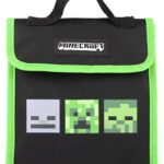 Minecraft Zaino Zaino 4 Pezzo Bambini Creeber Green School School Zaino Set One Size 0 4