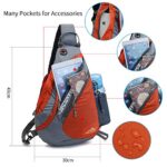 Mayee Zaino Monospalla Uomo Donna Zaino Spalla Ciclismo Impermeabile Portatile Sportivo Borsello Sling Bag Borsa A Spalla Per Viaggio Ciclismo Sport 0 0