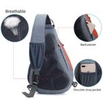 Mayee Zaino Monospalla Uomo Donna Zaino Spalla Ciclismo Impermeabile Portatile Sportivo Borsello Sling Bag Borsa A Spalla Per Viaggio Ciclismo Sport 0 1
