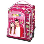 Pool Over Zaino Trolley Rosafuxia Con Luci 0