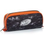 Portapenne Nerf Nation Unica Nero E Arancione Astuccio Scuola 0