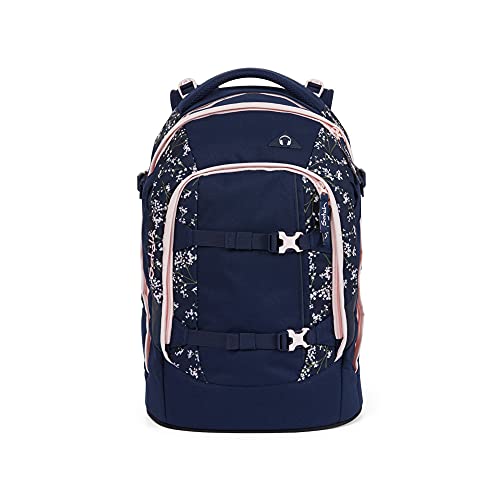 Satch Pack Schulrucksack Ergonomisch 30 Liter Organisationstalent Bloomy Breeze Dunkelblau 0