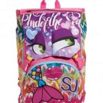Schoolpack Zaino Seven Sj Gang Facce Girl Wow Estensibile Astuccio 3 Zip Completo 0 0