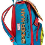Seven 2d7001904 427 Zaino Estensibile Big Marvel Spider Man 28 Lt Blu E Rosso Con Gadget Abbinato Scuola Tempo Libero 0 1