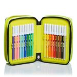 Seven Astuccio 3 Zip Pen Pad Urban Rock Giallo 0 3