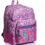 Seven Zaino Outsize Love Songs Rosa Taglia Unica 0 1