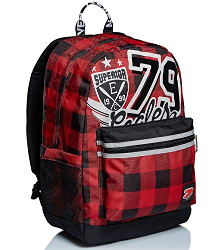 Seven Zaino Scuola Daily The Double Pro Eco Material Con Power Bank 4000mah E Supporto Usb Spallacci Imbottiti E Traspiranti 0 0