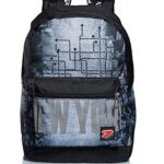 Seven Zaino The Double In Town Reversibile Nero 0