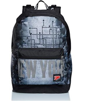 Seven Zaino The Double In Town Reversibile Nero 0