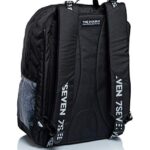 Seven Zaino The Double In Town Reversibile Nero 0 4