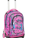 Trolley Seven New Jack Keys Rosa Sganciabile E Lavabile 35 Lt 0