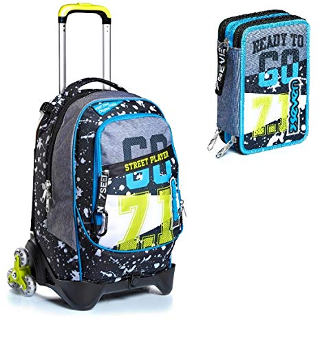 Trolley Seven Jack 3wd Street Player Astuccio 3 Zip 0