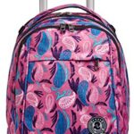 Trolley New Tech Invicta Paisley Rosa 3 In 1 Zaino Sganciabile 0 0