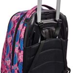 Trolley New Tech Invicta Paisley Rosa 3 In 1 Zaino Sganciabile 0 4