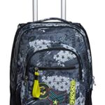 Trolley Seven Fly Stars Grigio 2 In 1 Zaino Con Cross Over System Scuola Viaggio 0 0