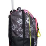 Trolley Seven Flying Dreams Nero 2 In 1 Zaino Con Cross Over System Scuola Viaggio 0 1