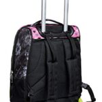Trolley Seven Flying Dreams Nero 2 In 1 Zaino Con Cross Over System Scuola Viaggio 0 2