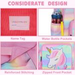 Vaschy Zaino Bambina Zaino Grande Ragazza Zainetto Asilo Bambino Leggera Zaino Scuola Elementari Bimba Con Fascia Toracica 0 1