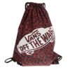 Vans Sacca Zaino 44 Cm 12 Litri Benched Bag Leopardato Rosso Nero Donna Shopper 0
