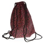 Vans Sacca Zaino 44 Cm 12 Litri Benched Bag Leopardato Rosso Nero Donna Shopper 0 2