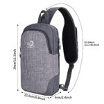 Waterfly Zaino Monospalla Uomo E Donna Sling Bag Piccolo Borsa Monospalla Petto Zaini Per Lavoro Scuola Moto Bici Corsa Trekking Viaggio Sportivo Tracolla Marsupio Monospalla Borsello 0 0