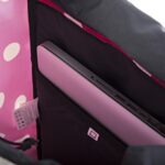 Zaino Invicta Shot Pack Fantasy Rosa Bianco Tasca Porta Pc E Tablet Padded Americano 28 Lt 0 1