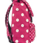 Zaino Invicta Shot Pack Fantasy Rosa Bianco Tasca Porta Pc E Tablet Padded Americano 28 Lt 0 2