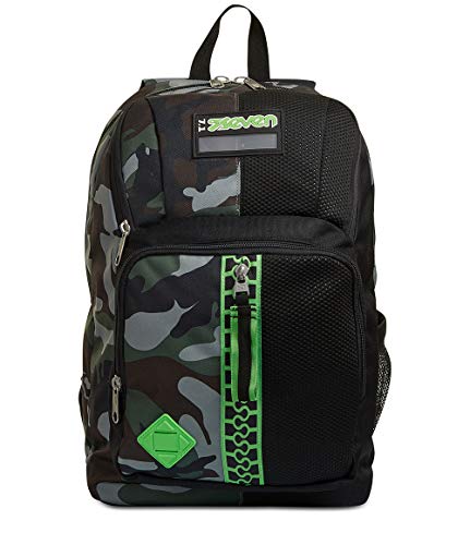 Zaino Seven Point Out Half Black 0 Zaino Seven Point Out Half Black 0