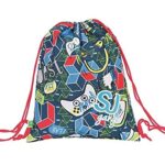 Zaino Zainetto Sj Gang Sacca Morbida Sakky Bag Boy Seven Scuola 201920 Modelli Assortiti 0
