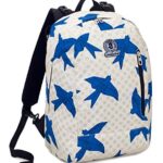 Zaino 2in1 Reversibile Invicta Twist Geometric Blu Origami 26 Lt Fantasia Tinta Unita 0