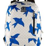Zaino 2in1 Reversibile Invicta Twist Geometric Blu Origami 26 Lt Fantasia Tinta Unita 0 2