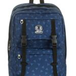 Zaino Duffy Invicta Triangle Blu 30 Lt Doppio Scomparto Tasca Porta Laptop Fino A 15 45 Cm 0 0