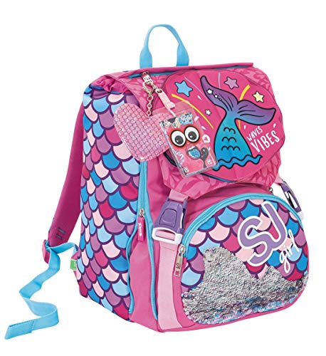 Zaino Estensibile Big Sj Gang Sweet Wave Fuxia 0 Zaino Estensibile Big Sj Gang Sweet Wave Fuxia 0