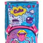 Zaino Estensibile Big Facce Da Sj 28 Lt Blu Sdoppiabile Scuola Tempo Libero 0 3